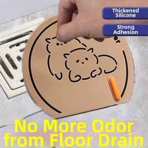 Odor Sealing Toilet Drain Cover