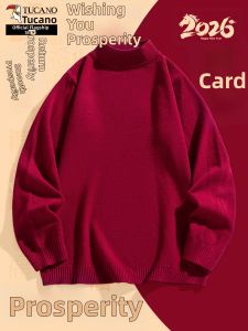 TUCANO | Horse Year New Design Half-Turtleneck Warm Casual Sweater