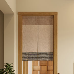 XIZUO | Wabi-sabi Style No-drill Curtain