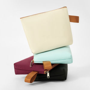 Cosmetic Bag Hand-Painted Bag Zipper Bag Key and Coin Bag Studio Training Class Pencil Case Storage Bag Lipstick Pouch Portable Toiletry Bag