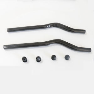 3K T800 Carbon Bicycle Rest Cycling Handlebar Special-shaped Clamp TT Rest Handlebar Road Fixed Gear Bike Triathlon Time Trial
