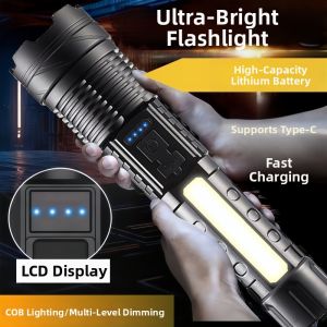 BAIXITANG | Rechargeable Multifunctional Zoomable Bright Flashlight