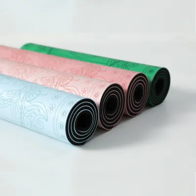 Natural Rubber Coir Matt Friction Yoga Mat Anti-slip Shock Absorption