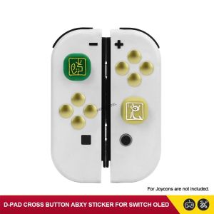 NEW Limited D-pad Cross Button ABXY Key Sticker Joystick Thumb Stick Grip Cap Cover For Switch OLED Joypad Skin Case