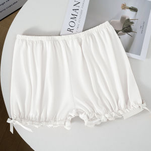 MiiOW | Cat Woman Short Skirt Safety Pants Thin Anti-Light Bottoming Trousers Women Summer New Seamless Wearable Underwear Casual Polyester Spandex