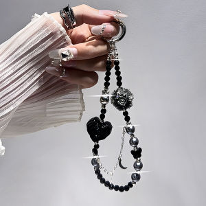 Sup&LV | สายรัดโทรศัพท์มือถือแบบดีไซน์ไฮเอนด์ สายรัดข้อมือ กระเป๋า หูฟัง ป้องกันการสูญหาย ดีไซน์ฤดูร้อนสดชื่น สีบล็อก เครื่องประดับ