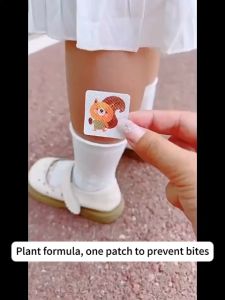 【Buy 1Get 1 Free】72Pcs Anti Mosquito Sticker Mosquito Patches Herbal Essential Oil Safe for Pregnant Woman Kids Baby Mosquito Repellent Patch Japan Import Patch for Mosquito Kids