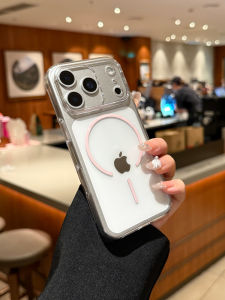 Magnetic Ring Ultra-Thin Protective Clear Stylish Phone Case