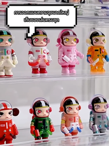 กล่องใส่โมเดล กล่องใส่ art toy กล่องอะคริลิคใสLabubu ความโปร่งใสสูง ดีไซน์สวยงาม ทันสมัย พลาสติกอย่างดี