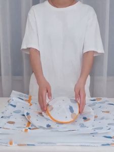 Set laundry bag jaring Biru Square/Jaring pelindung pakaian laundry/Washing laundry bag