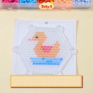 Hạt đậu thần kì nhiều màu sắc Baby-S Bộ đồ chơi xếp hình hạt nhựa sáng tạo rèn luyện tư duy cho bé – SDC013