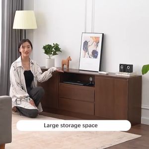Family Solid Wood Tv Cabine Modern And Simple Tv Stand Cabinet  Bedroom Storage Cabinet High-Quality Furniture