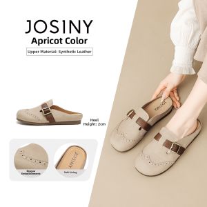 Josiny | Summer Easy-to-wear Brogue Slipper