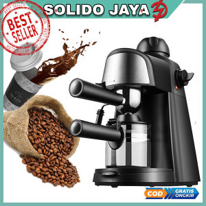 Termurah Mesin Kopi Espresso Buat Usaha Mesin Kopi Espresso Multifungsi Coffee Maker Frothing 800W 240ml Original