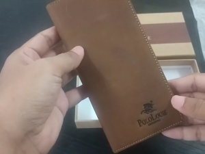 Original Polo Louie Wallet Genuine Cow Leather Premium Long Wallet for Men Dompet Beg Duit Lelaki Kulit Lembu C926