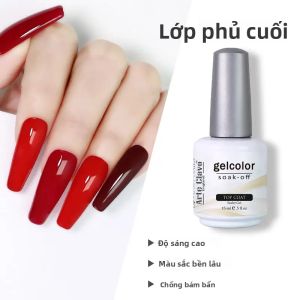 Sơn Móng Tay Gel Arte Clavo 15ml Màu Hồng Nude Tương Thích Với Đèn UV/LED Bán Vĩnh Cửu Dùng Cho Làm Móng Chuyên Nghiệp