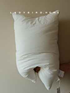 Cloud Soft Pure Cotton Feather down Pillow Explosive Fluffy Student Home Use Comfortable Pillow Low Soft Support Rectangular