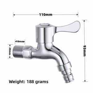 Extended Copper Tap For Washing Machine