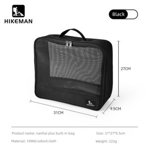 Outdoor Camping Storage Bag - Travel Organizer & Miscellaneous Items Pouch Large Capacity Inner Compartment Pack (Medium Size)