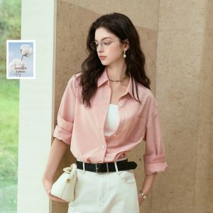 3COLOUR·S | New Autumn Collared Long Sleeve Blouse