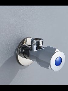 304 Stainless Steel Cold Water Angle Valve One In Two Out Water Heater Switch Water Stop Valve