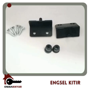 3 PASANG Engsel Kitir / Engsel T Serbaguna – Bahan Kuat + Free Skrup