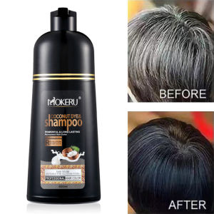MOKERU NATURAL PLANT MILD HAIR COLOR 400ML/500ML