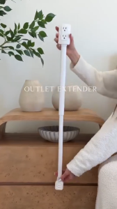 Electrical Outlet Extender USB A and USB C Saksakan Extension Rotating Outlet Extender Cellphone Charging Tool