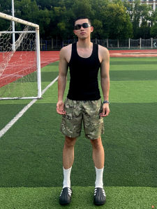 Quần Short Ống Đứng Thường Ngày Mùa Hè Cho Nam Quần Short Thường Ngày Ngoài Trời Nhanh Khô Quần Short Cạp Cao Họa Tiết Camuflage