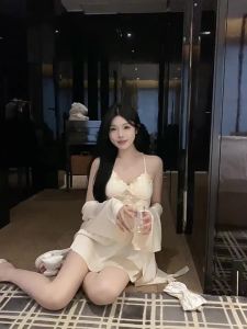 RUIMENGDUO | Đồ Ngủ Dịu Dàng Sang Trọng Có Đệm 2 Mảnh