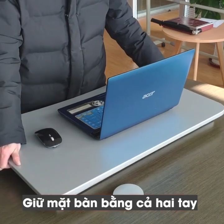 Bàn Nâng Hạ Điều Chỉnh Chiều Cao Đứng Làm Việc Văn Phòng Thông Minh Gấp Gọn Đa Năng Tiết Kiệm Không Gian - Automatik