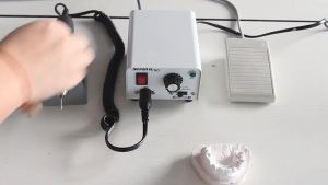 Strong 90 65W 35000RPM Professional Electric Nail Art Drill Machine Alat Kikir Kuku Nail Drill Polisher Grinding Untuk Manicure