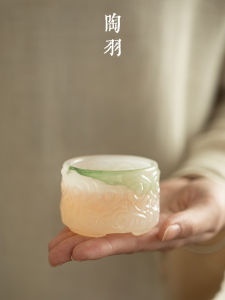 Cốc Trà Sứ Thủ Công Họa Tiết Mây Bồng Bềnh Dùng Tại Nhà Cốc Trà Cá Nhân Cốc Trà Trà Đạo Cốc Trà Sứ Thủ Công Cốc Trà