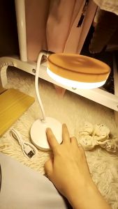 [Giao hàng 24 giờ⚡️]Đèn Học Để Bàn Tích Điện Chống Cận 3 Chế Độ Sáng Cảm Ứng Thông Minh ĐÈN NAM