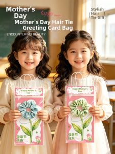 LONGKUI | Mothers Day and Birthday Gift Handmade Accessories Flower Bunch Card