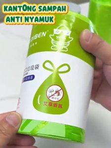 Yoibeauty - Kantong Sampah Anti Nyamuk Isi 30 Pcs Plastik Sampah Tebal Anti Bocor Aroma Herbal Mugwort