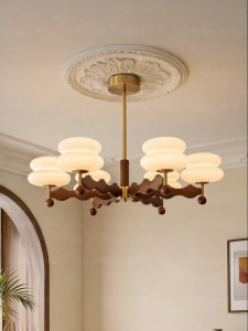 FANCY LAMP CLUB | Vintage French Modern Full Spectrum Eye-protective Chandelier