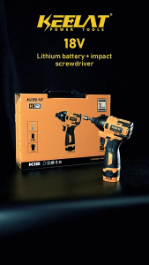 KEELAT KCID01 Cordless Impact Driver Brushless Screwdriver Drill 18V Power Tools for Home Repair