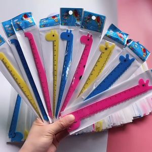 [Choo Choo Toy] 15cm Giraffe Clear Scale Ruler Birthday Door Gifts For Kids Cute Ruler Stationery Pembaris 直尺文具 - ST29