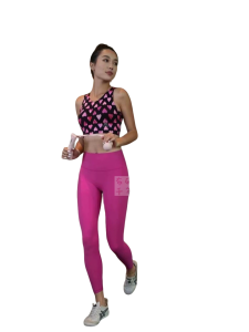 Yuyuanna High-Waist Tummy Control Yoga Pants Womens Fitness Running Tight Cycling Shorts New Barbie Pants Breathable Moisture Wicking