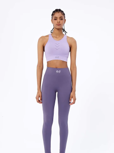 Áo Croptop Bra Thể Thao Nữ Tập Gym Yoga Công Nghệ Dệt 3D Không Đường May Vải Thoáng Khí Áo Compression Nữ Cao Cấp