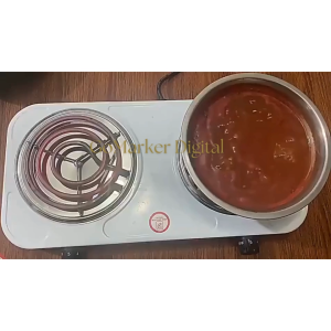 GO STARLUX Kompor Listrik 2 Tungku 2000W Wat Kecil Multifungsi SHP-5813