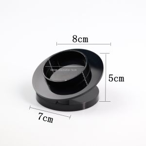 Acrylic Organic Glass Bracelet Stand Jewelry Display Stand Buddha Beads Showcase Transparent Material round Shape Single Layer