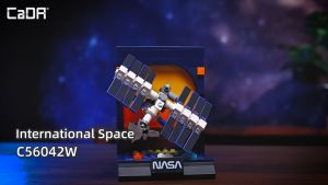 CaDA NASA International Space Station Set DIY Space Series DIY Blocks Toy Set C56042W