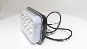 Đèn Pha LED Ba Màu Cho Xe Máy 12V Đèn Sương Mù Cho Ô Tô SUV UTV Xe Tải - Đèn Pha Cố Định Đèn Chiếu Sáng Đèn Nháy Đỏ/xanh Dương