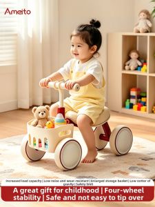 AMEITO | Toddler Balance Bike Ride-on Toy