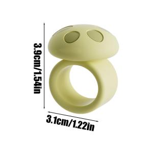 Handle Door Stopper Silicone Mute Handle Buffer Pad Non-Punch O-shaped Anti-Collision Protected Pad Wall Protector Accessories