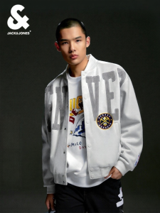 Jack Jones | NBA Collaboration Basketball Embroidery Loose Baseball Jacket