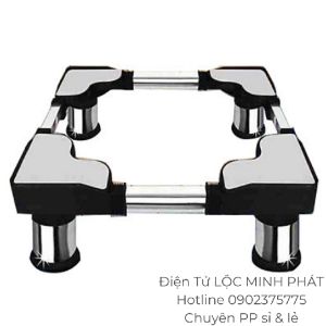 Kệ đỡ máy giặt Chân đỡ Đa Năng dùng cho Máy Giặt và Tủ Lạnh - Hàng đẹp Inox
