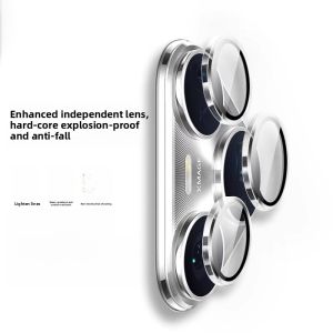 LINGKEN | Huawei Pura80Pro Camera Lens Film Protective Cover High Definition Tempered Glass Shockproof Explosionproof Integrated Detachable
